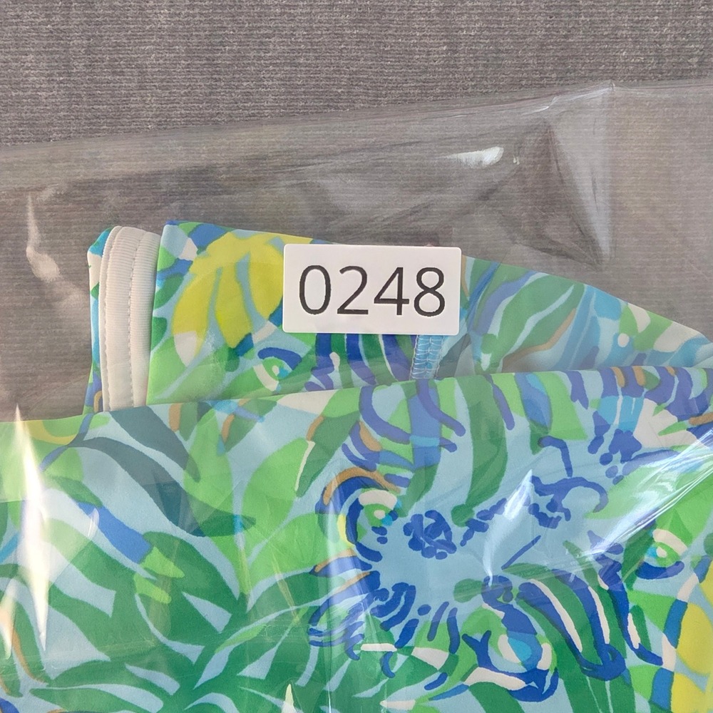 Lilly Pulitzer Luxletic‎ Aila Skort Womens XL Multi Via Parigi Tropical UPF 50+ - Picture 9 of 9